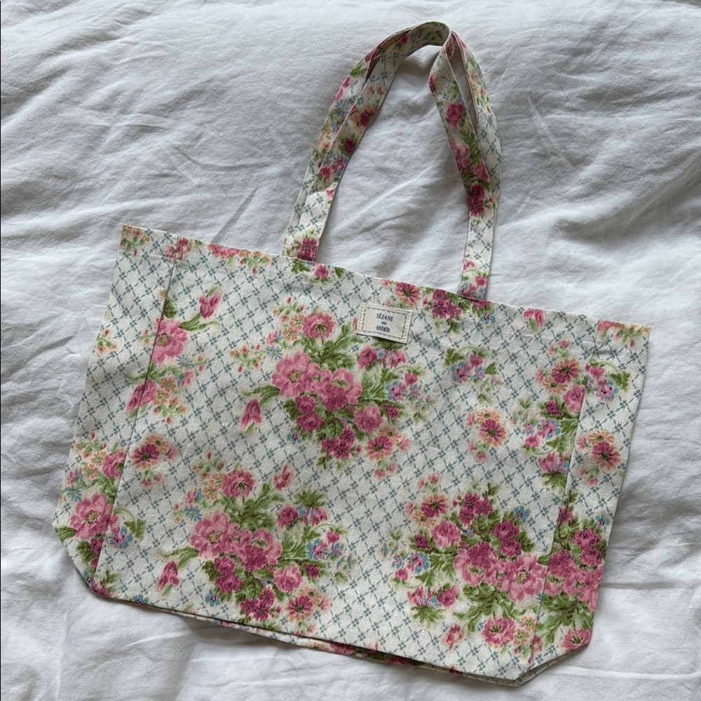 Sézane x Andion Limited Edition Floral Tote Bag